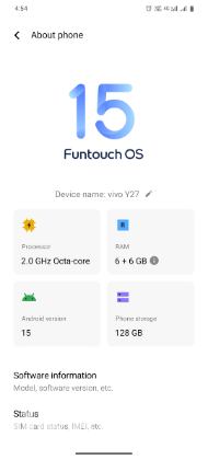Vivo Y27